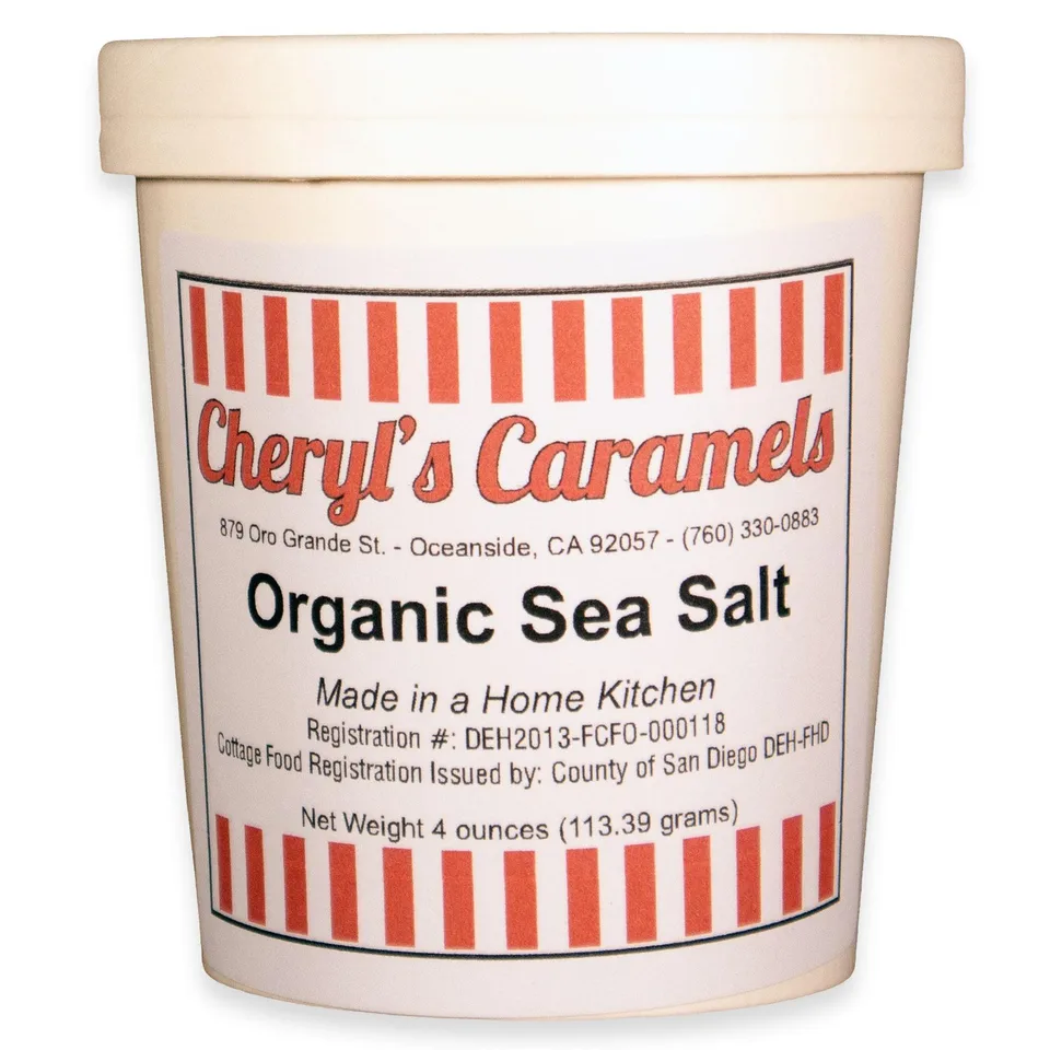 Organic Sea Salt Caramels